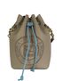 Perforated Mon Tresor Bucket Bag, front view